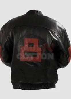 8 Ball Mens Black Bomber Jacket