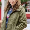 A Dance in the Snow Vanessa Burghardt Puffer Jacket
