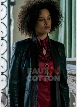 A Discovery Of Witches Elarica Johnson Leather Jacket