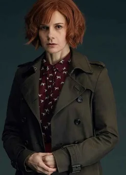 A DISCOVERY OF WITCHES (GILLIAN CHAMBERLAIN) LOUISE BREALEY COTTON COAT