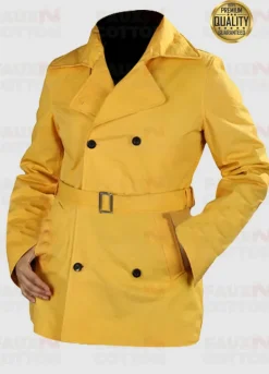 A Simple Favor Anna Kendrick ( Stephanie Smothers ) Yellow Coat