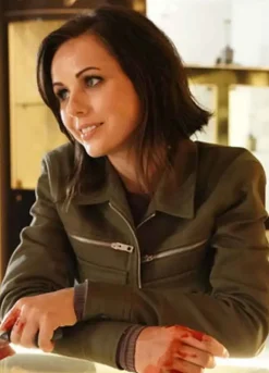 Agents of Shield (Snowflake) Brooke Williams Black Leather Jacket