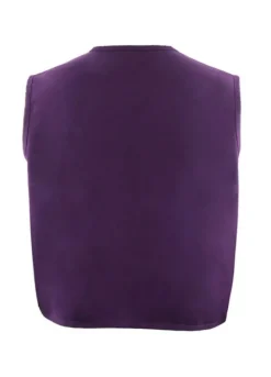 ALADDIN PURPLE COTTON VEST