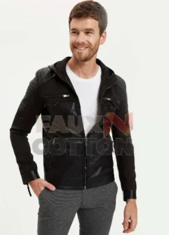 Alex Slim fit Black Jacket