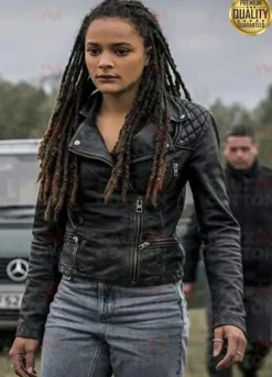 Alice Monaghan Hellboy Black Leather Jacket
