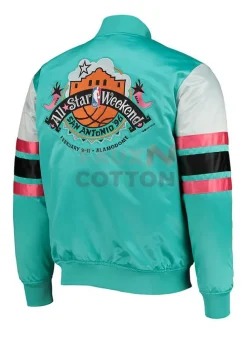 All Star NBA Weekend 1996 Hardwood Classics Teal Jacket