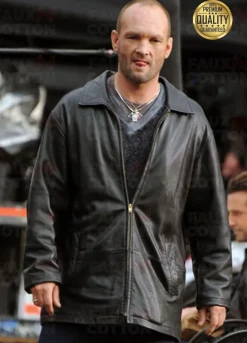 Andrew Howard Black Leather Jacket