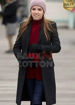 Anna Kendrick Love Life Darby Black Trench Coat