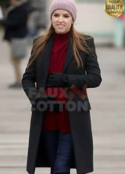 Anna Kendrick Love Life Darby Black Trench Coat