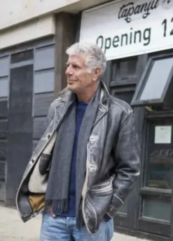 Anthony Bourdain Leather Jacket