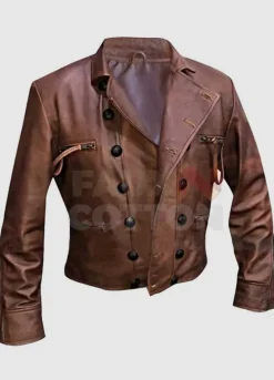 AQUAMAN JASON MOMOA BROWN JACKET