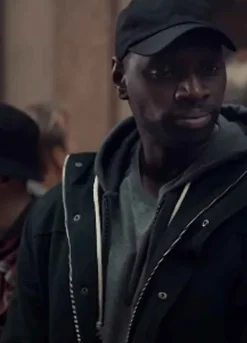 ARSENE LUPIN OMAR SY (ASSANE DIOP) BLACK JACKET