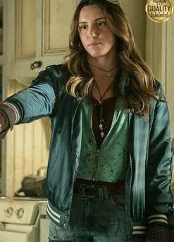 Ash vs Evil Dead Brandy Barr Black Bomber Jacket