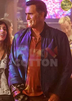 Ash vs Evil Dead Bruce Campbell Blue Jacket