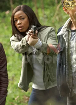 Ash vs Evil Dead Jill Marie Jones ( Amanda Fisher  ) Green Jacket