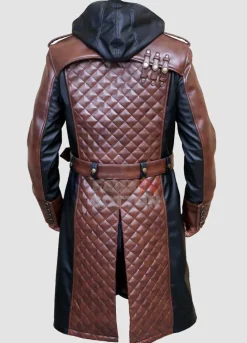 Assassin’s Creed Syndicate Jacob Frye Brown Leather Coat