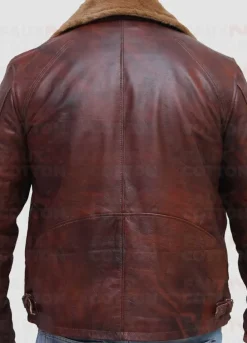 B3 Brown Lambskin Genuine Leather Jacket