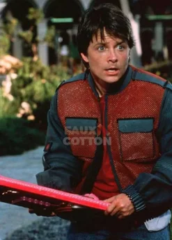 Back to the Future Marty McFly Bomber Jacket