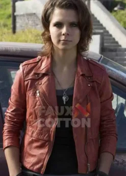 Bates Motel Paloma Kwiatkowski Leather Jacket