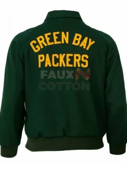 Bay Packers 1950 Dark Green Varsity Wool Jacket