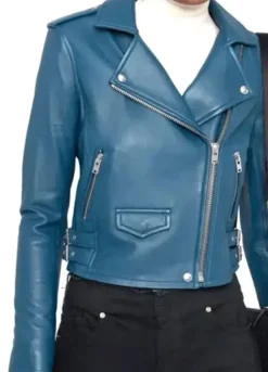 Big Sky S03 Katheryn Winnick (Jenny Hoyt) Blue Jacket
