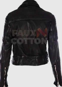 BIKER ALI LARTER BLACK LEATHER JACKETS