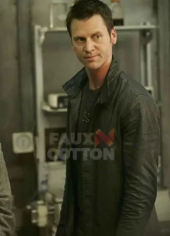 Bitten Sean Rogerson Black Leather Jacket