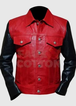 Black And Red Justin Bieber Jacket