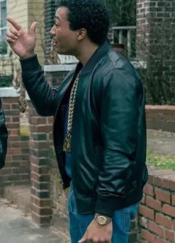 Black Mafia Family Demetrius Flenory Jr. Leather Jacket