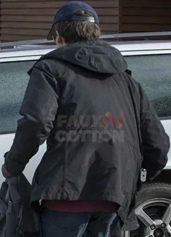 Black Mirror Alex Lawther Black Hoodie Jacket