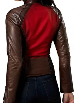 BLADE TRINITY (ABIGAIL WHISTLER) JESSICA BIEL LEATHER JACKET