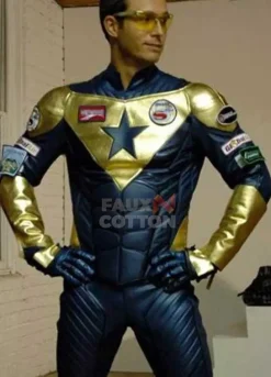 Booster Gold Leather Jacket