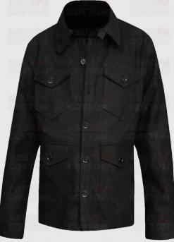 Bosch Titus Welliver Black Cotton Jacket