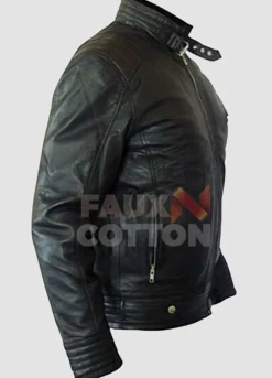 Bourne Legacy Jeremy Runner Black Leather Jacket