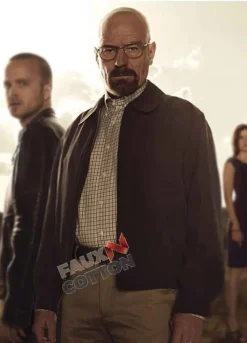 Breaking Bad (Walter White) Bryan Cranston Black Cotton Jacket