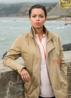 Broadchurch Georgina Campbell Cotton Coat