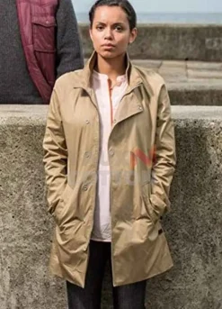 Broadchurch Georgina Campbell Cotton Coat
