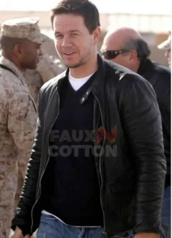Broken City Mark Wahlberg Leather Jacket