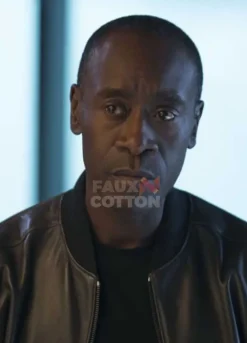 Captain America Civil War Don Cheadle Leather Jacket