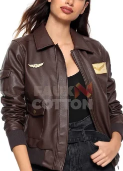 Captain Marvel Brie Larson Carol Danvers Bomber Jacket