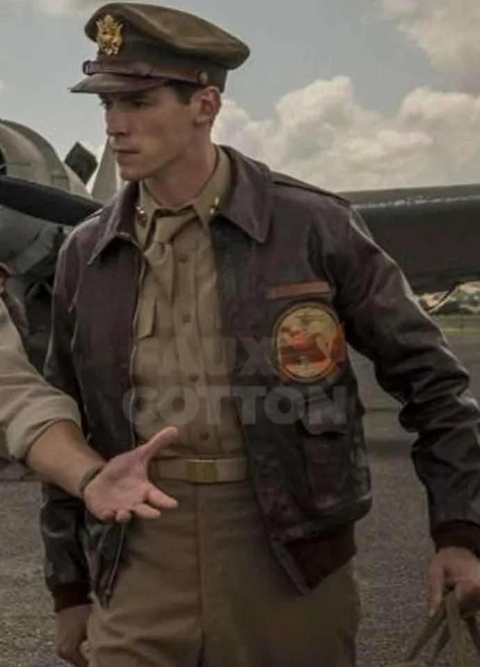 Catch-22 Christopher Abbott Leather Jacket