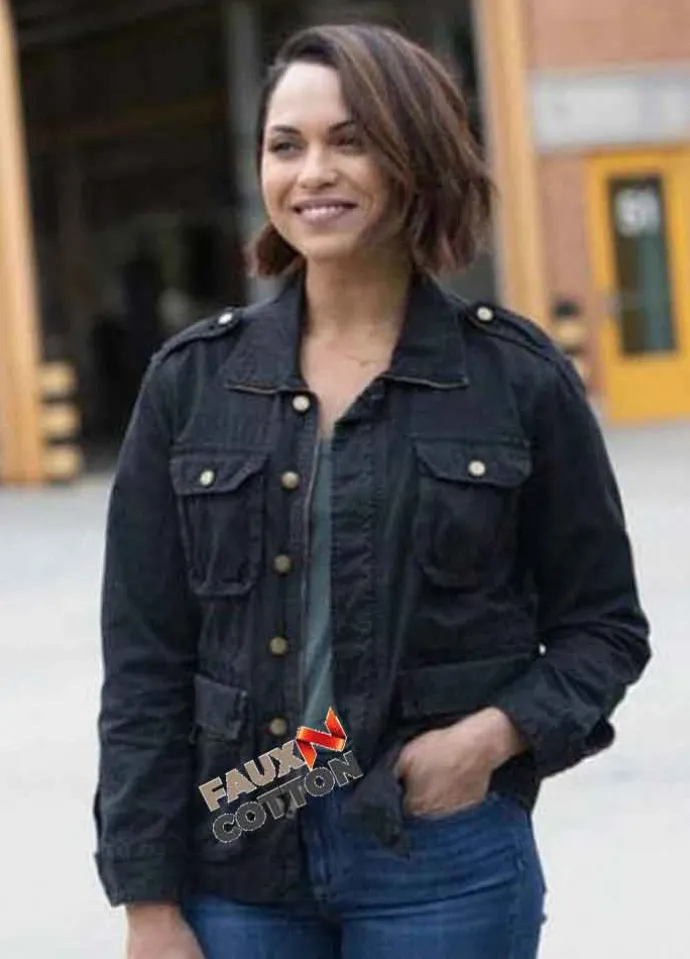 Chicago Fire (Gabriela Dawson) Monica Raymund Cotton Jacket