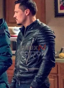 Chicago PD Nick Wechsler Leather Jacket