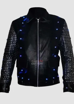 Chris Jericho Light Up WWE Leather Jacket