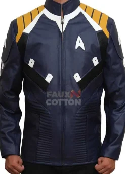 Chris Pine Star Trek Beyond Blue Costume Jacket