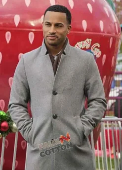Christmas Comes Twice George Campbell Michael Xavier Wool Coat