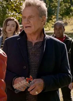 Cobra Kai (John Kreese) Martin Kove Black Wool Coat