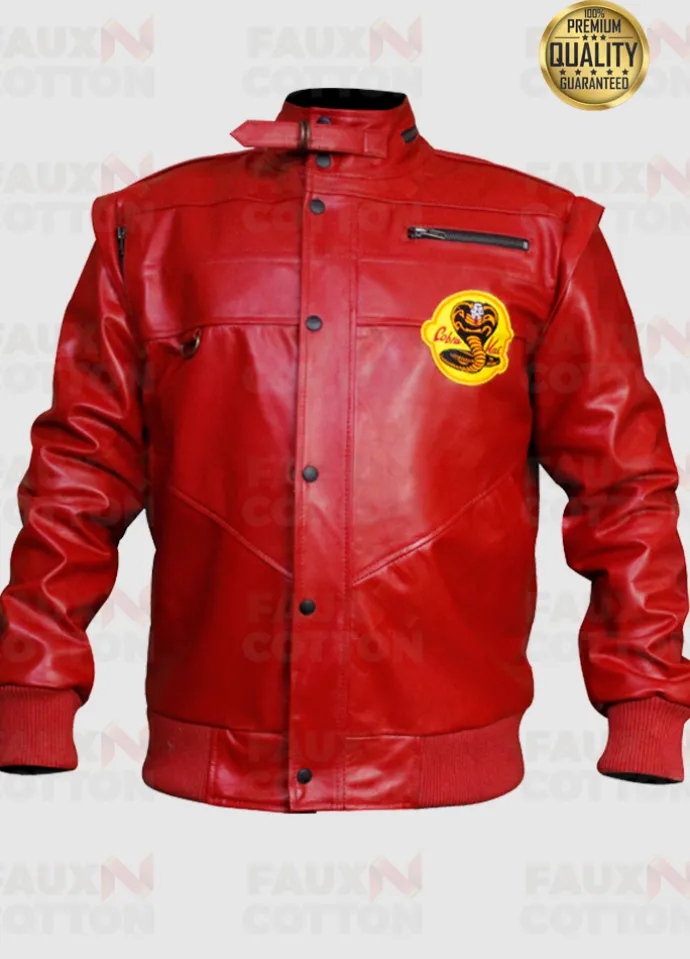 Cobra Kai Red Bomber Jacket