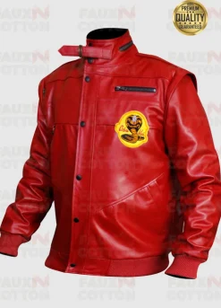 Cobra Kai Red Bomber Jacket