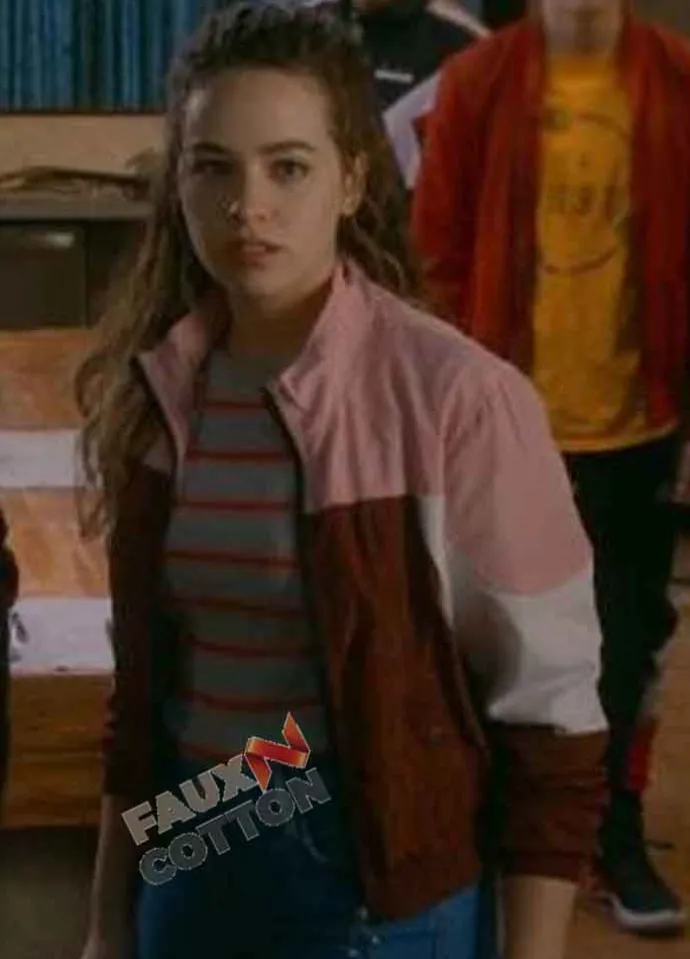 Cobra Kai S03 (Samantha LaRusso) Mary Mouser Cotton Jacket